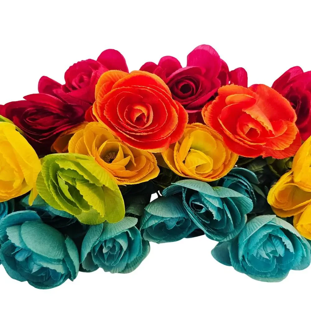 Artificial Silk Ranunculus Flowers 2.5